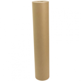 Blompapper, rulle brunt ribbat 75cm 8kg