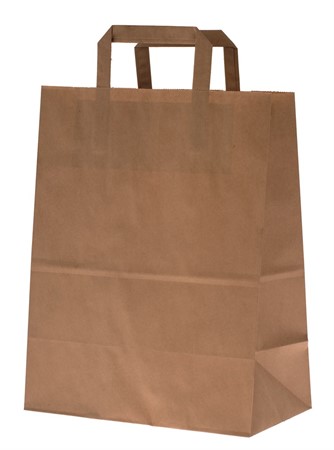 Bärkasse 26L papper brun 200/fp
