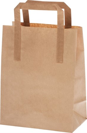 Bärkasse 6L papper brun 500/fp