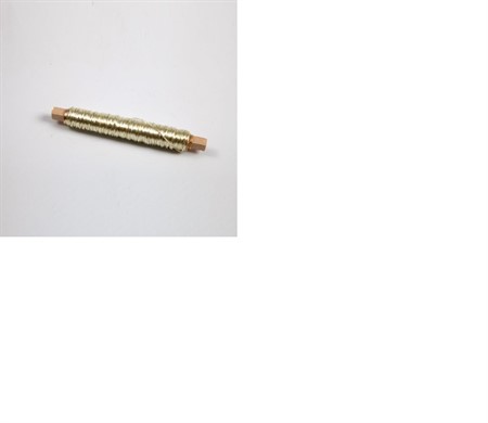 Spoltråd silver på träpinne x1