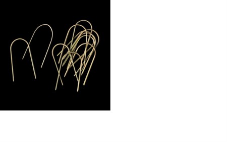 Klammer i bambu 4x1cm, 100/fp