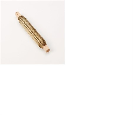 Spoltråd guld 0,5mm 100g/r x1