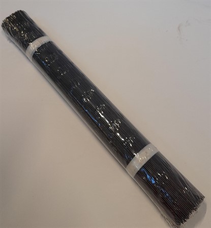 Skafttråd svart 1,0x35cm (20) 2,5kg/fp