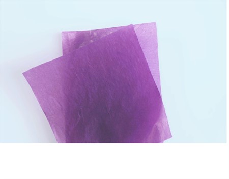 Vaxat silkespapper lila 50x75cm 3kg
